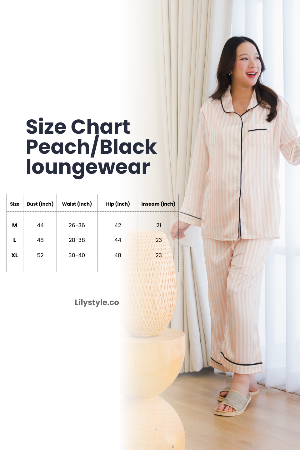 Striped Serenity - Premium Satin Nursing Loungewear - Long sets