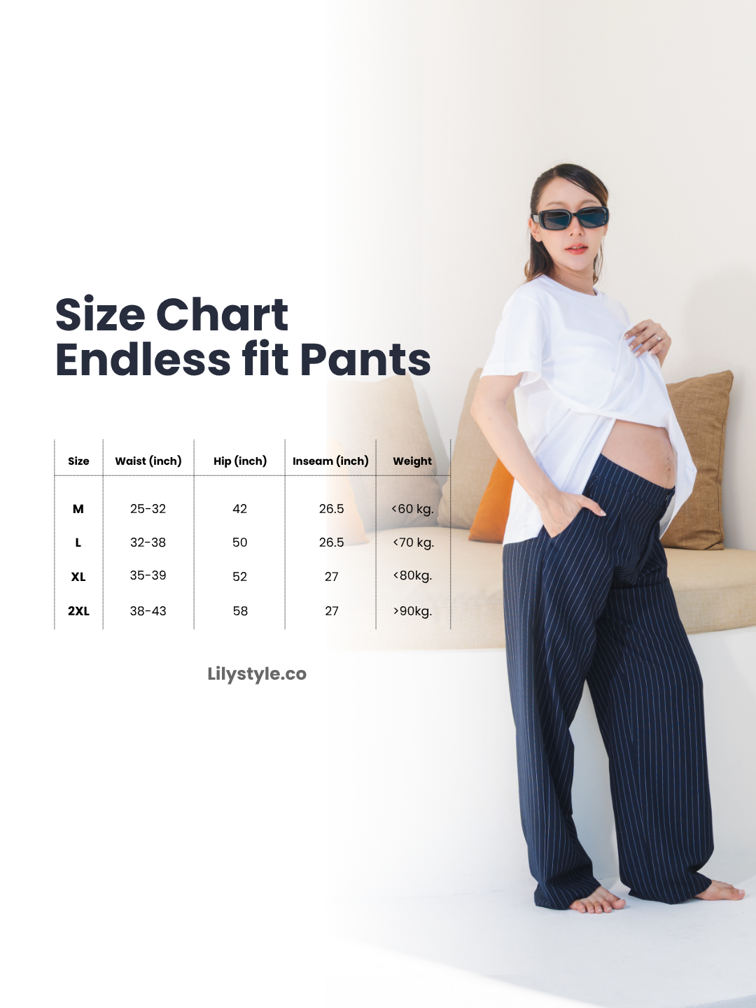 Endless fit pants