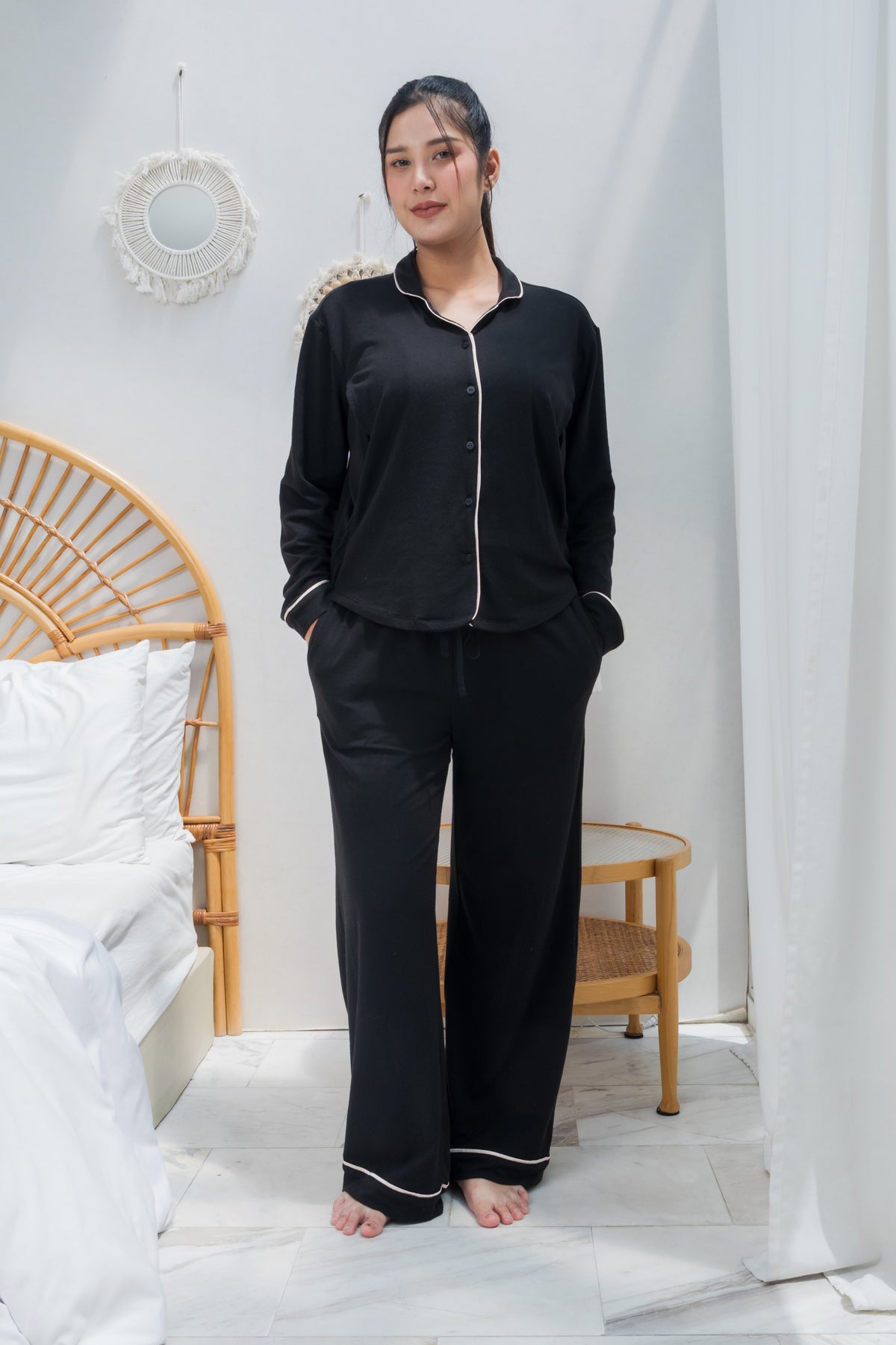 Modal Nursing Loungewear - Long set